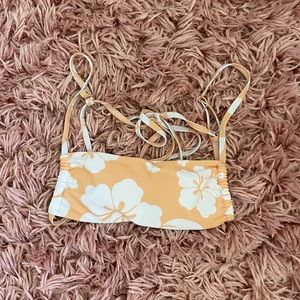 Yellow/Orange Bikini Top